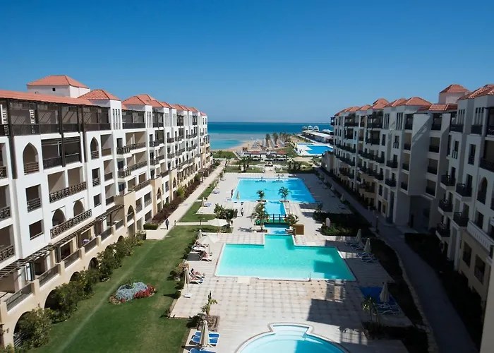 Premium Sea View 2 Bedrooms 2 Bathrooms Apartment Located Within Gravity Hotel & Aquapark Hurghada