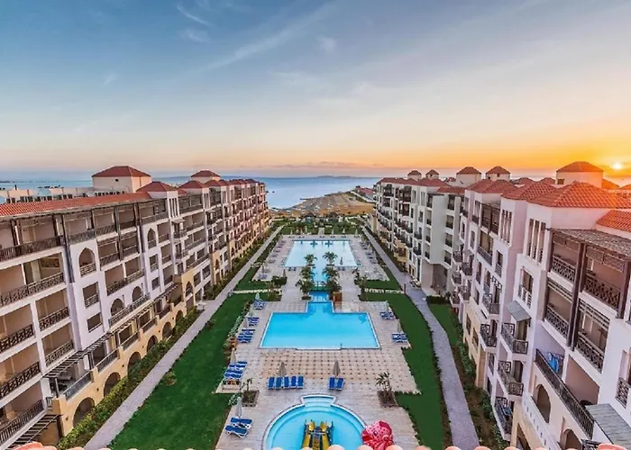 Premium Sea View 2 Bedrooms 2 Bathrooms Apartment Located Within Gravity Hotel & Aquapark Hurghada